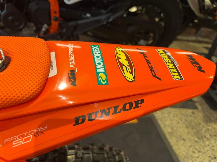 2026 KTM 50 SX Factory Edition SX Orange