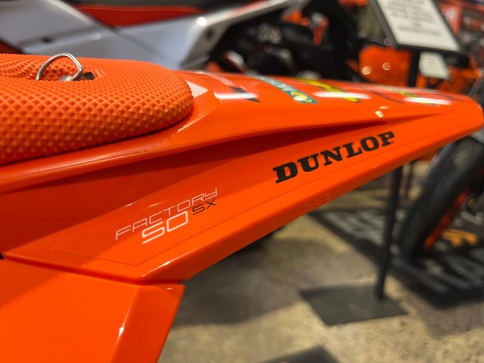 2026 KTM 50 SX Factory Edition SX Orange