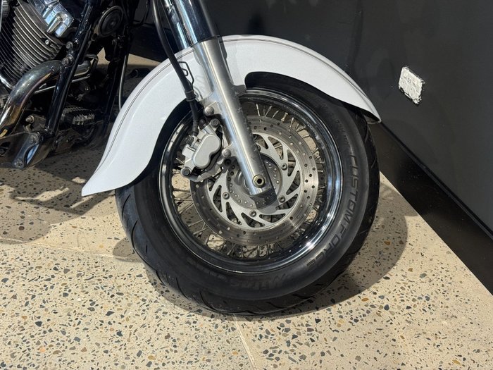 2009 Yamaha XVS650A V-STAR CLASSIC WHITE