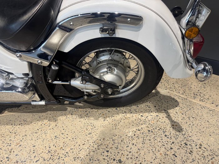 2009 Yamaha XVS650A V-STAR CLASSIC WHITE