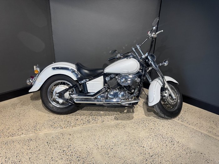 2009 Yamaha XVS650A V-STAR CLASSIC WHITE