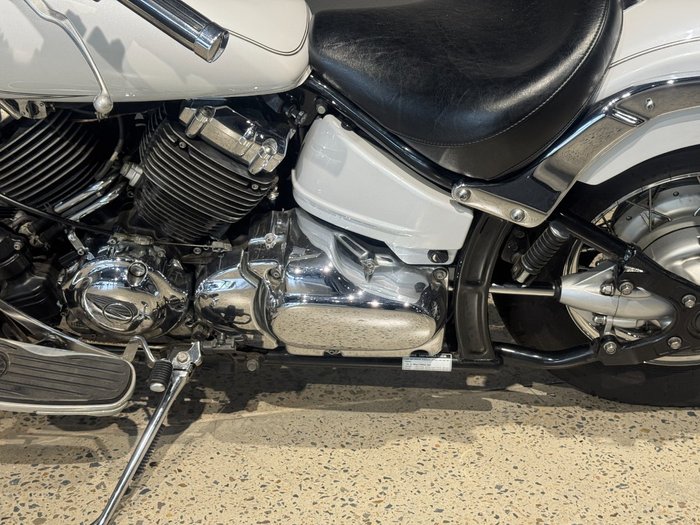 2009 Yamaha XVS650A V-STAR CLASSIC WHITE