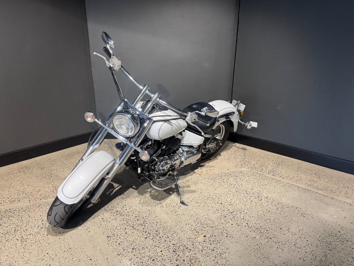 2009 Yamaha XVS650A V-STAR CLASSIC WHITE