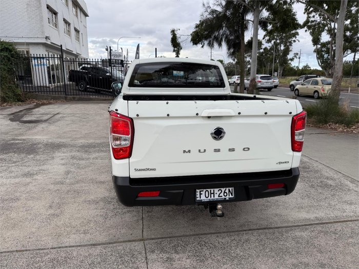 2020 SSANGYONG MUSSO XLV ELX Q201L MY20 White