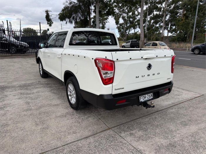 2020 SSANGYONG MUSSO XLV ELX Q201L MY20 White