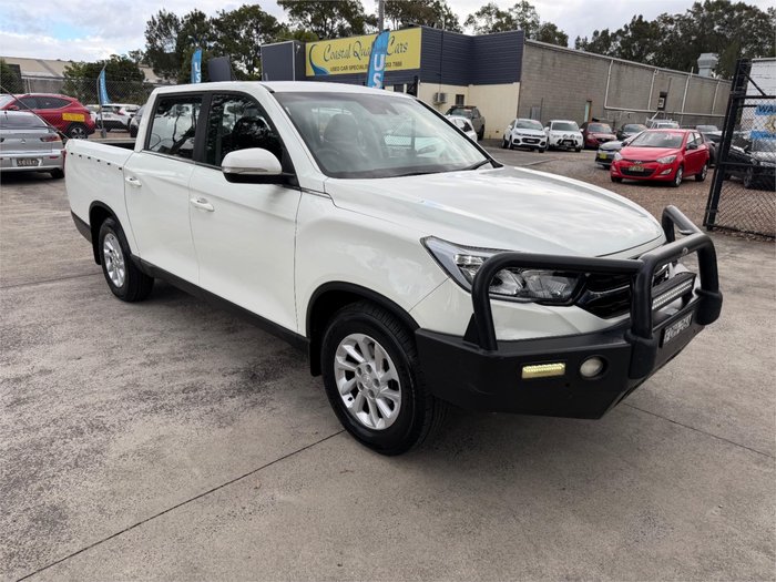 2020 SSANGYONG MUSSO XLV ELX Q201L MY20 White