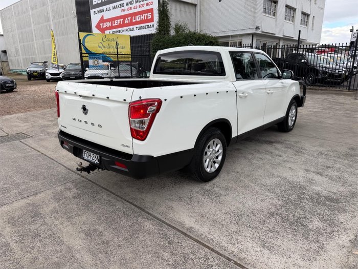 2020 SSANGYONG MUSSO XLV ELX Q201L MY20 White