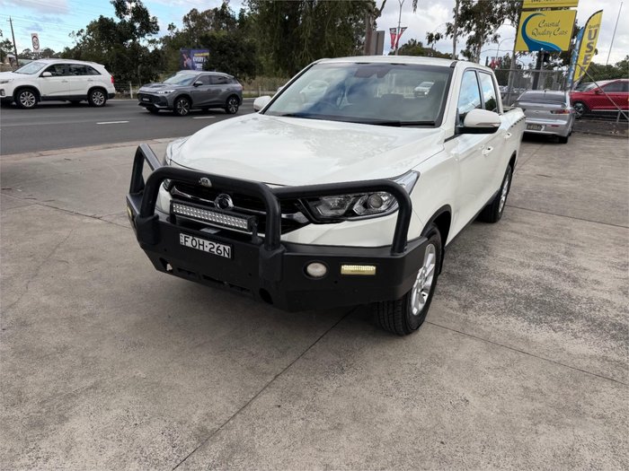 2020 SSANGYONG MUSSO XLV ELX Q201L MY20 White