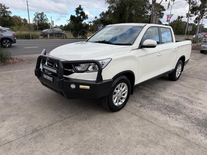 2020 SSANGYONG MUSSO XLV ELX Q201L MY20 White