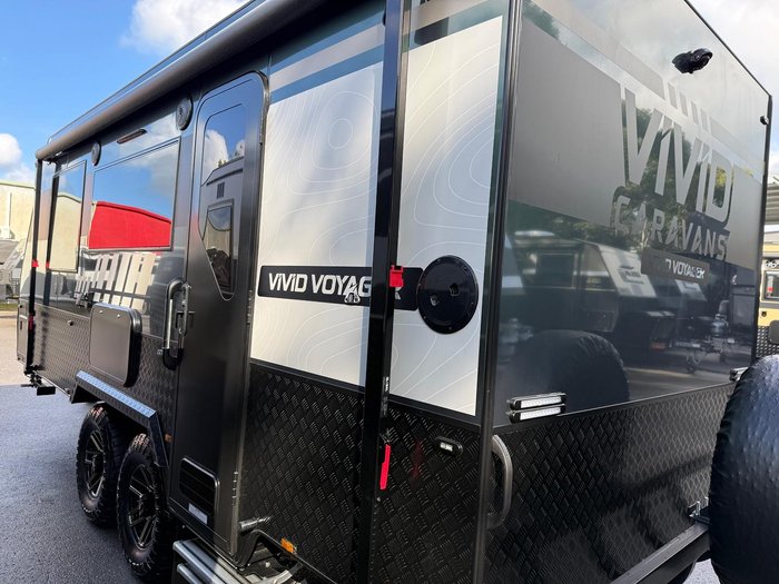 2026 Vivid Caravans Voyager 189 L Shape Lounge