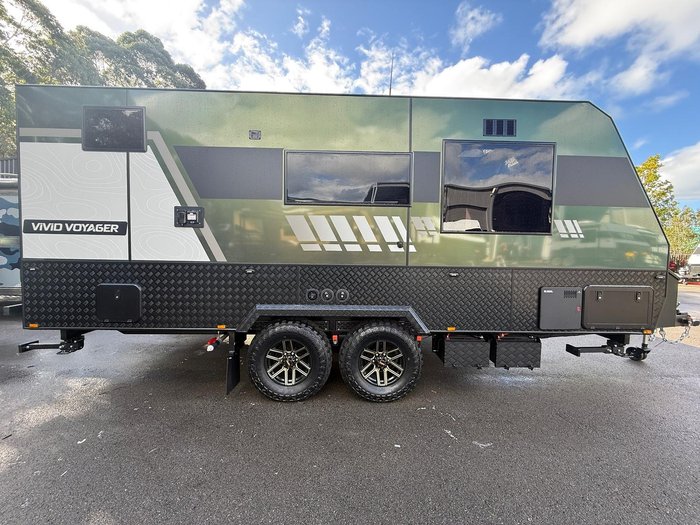 2026 Vivid Caravans Voyager 189 L Shape Lounge