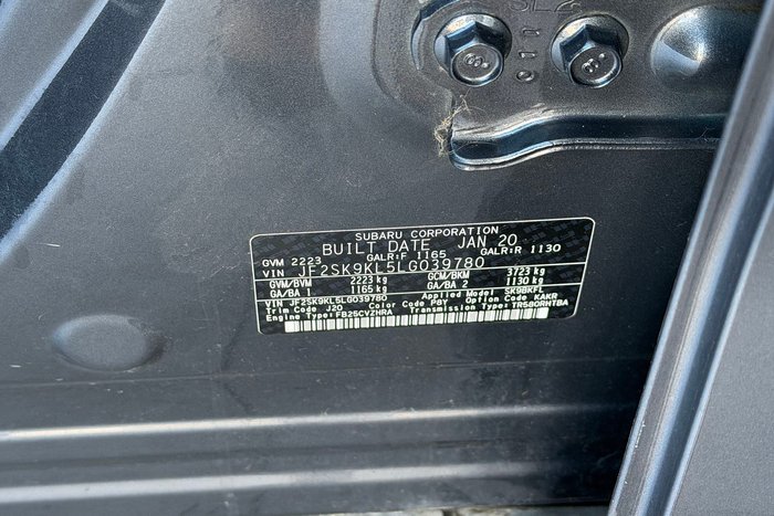 2020 Subaru Forester 2.5i-S