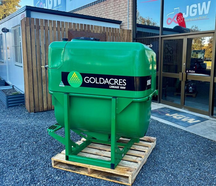 0 Goldacres 1000L 3Pl Linkage Sprayer Tank Green