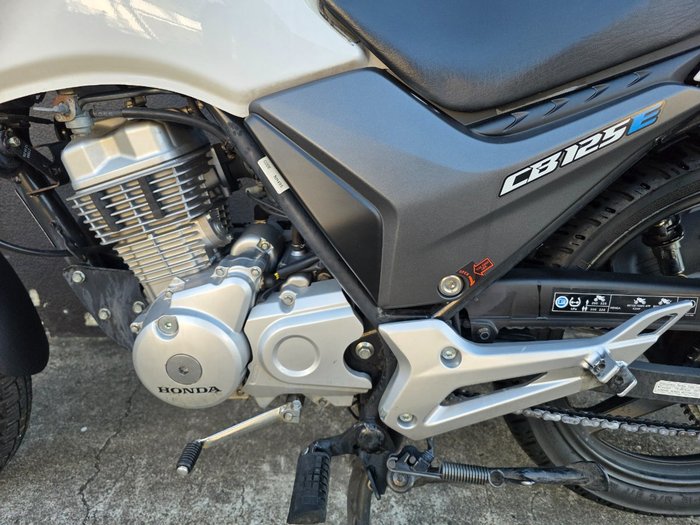 2014 Honda CB125E WHITE