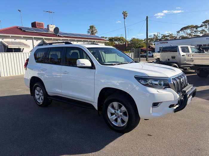 2023 Toyota Landcruiser Prado GXL GDJ150R 4X4 Dual Range Glacier White