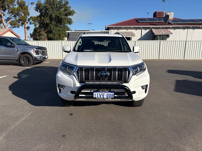 2023 Toyota Landcruiser Prado GXL GDJ150R 4X4 Dual Range Glacier White