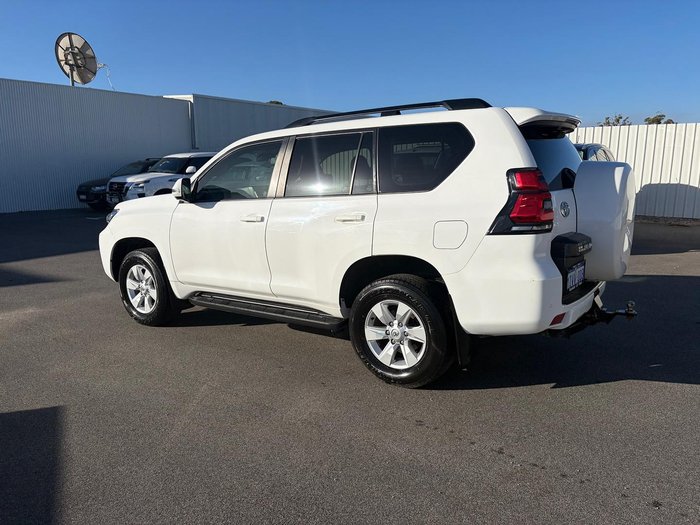 2023 Toyota Landcruiser Prado GXL GDJ150R 4X4 Dual Range Glacier White