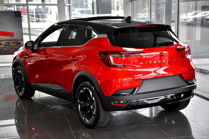 2026 Mitsubishi ASX Exceed XE MY25 Sunrise Red with Onyx Black Roof
