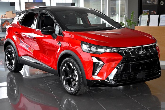 2026 Mitsubishi ASX Exceed XE MY25 Sunrise Red with Onyx Black Roof