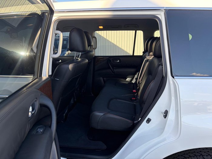 2022 Nissan Patrol Ti Y62 MY22 4X4 Dual Range Moonstone White