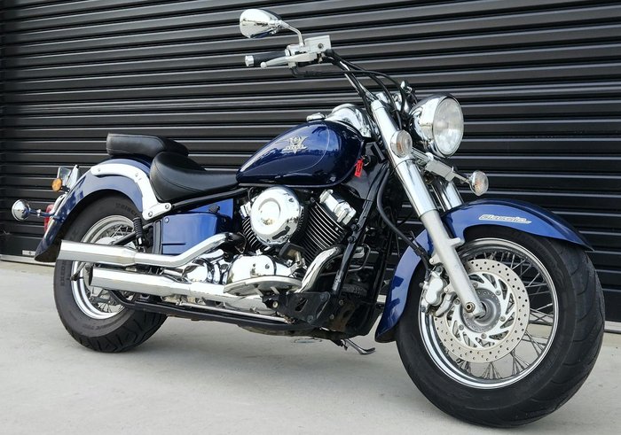 2010 Yamaha V-Star XVS650A Classic V-Star Blue