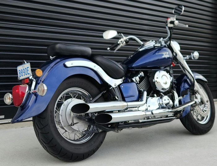 2010 Yamaha V-Star XVS650A Classic V-Star Blue