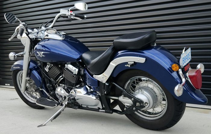 2010 Yamaha V-Star XVS650A Classic V-Star Blue