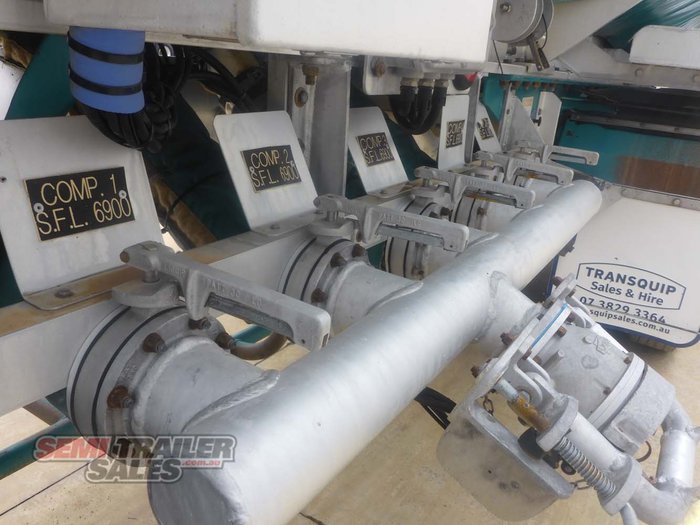 2007 Omega Aluminium Tanker Road Train Lead