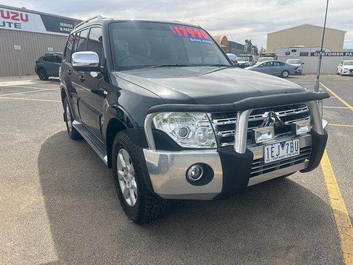 2009 Mitsubishi Pajero GLS NT MY09 4X4 Black