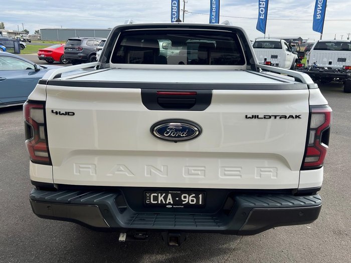 2023 Ford Ranger Wildtrak MY22 4X4 Dual Range Arctic White