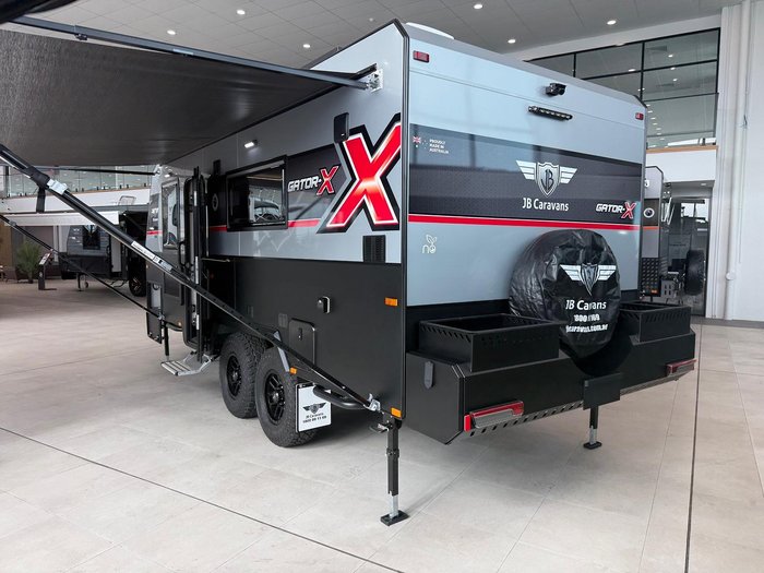 2026 JB Caravans Gator X 18'6 Dual Axle Fd Club Lounge