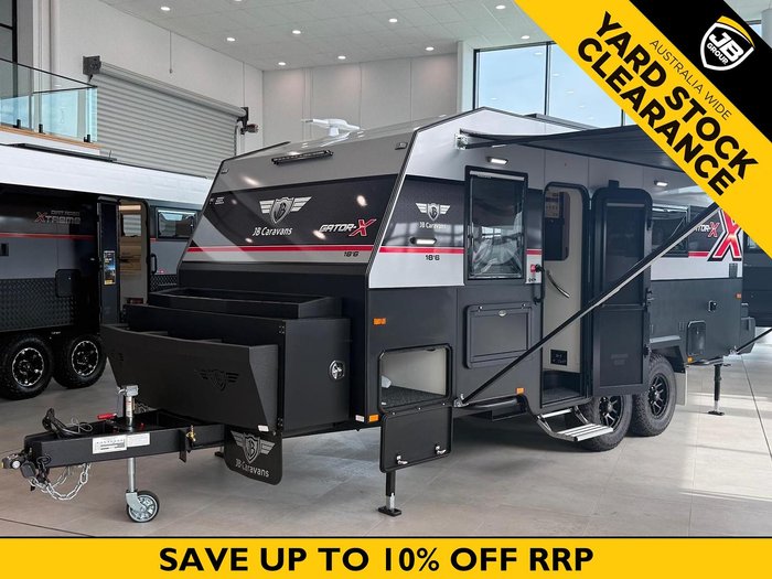 2026 JB Caravans Gator X 18'6 Dual Axle Fd Club Lounge