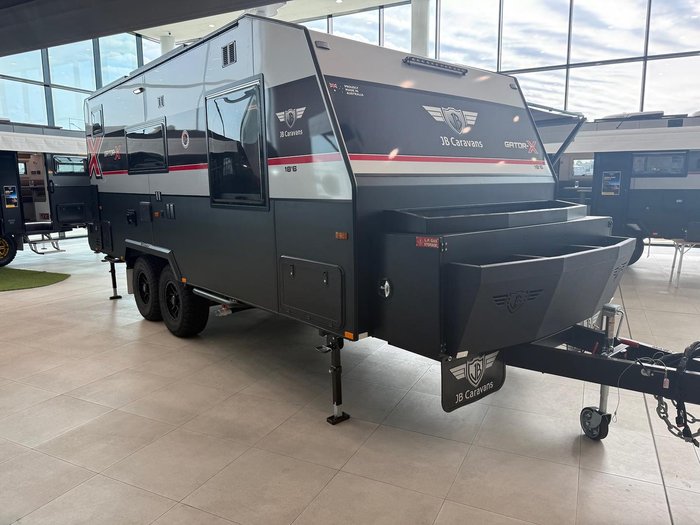 2026 JB Caravans Gator X 18'6 Dual Axle Fd Club Lounge