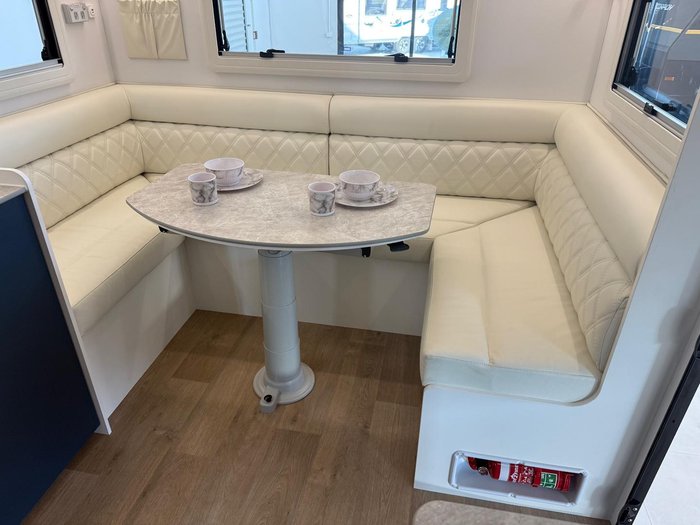 2026 JB Caravans Dirt Road Xtreme 23'6 Corner Shower Club Lounge