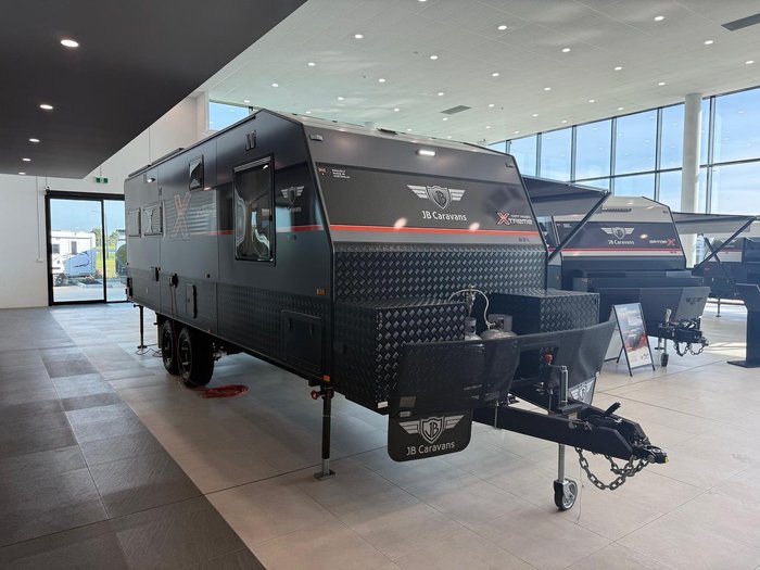 2026 JB Caravans Dirt Road Xtreme 23'6 Corner Shower Club Lounge