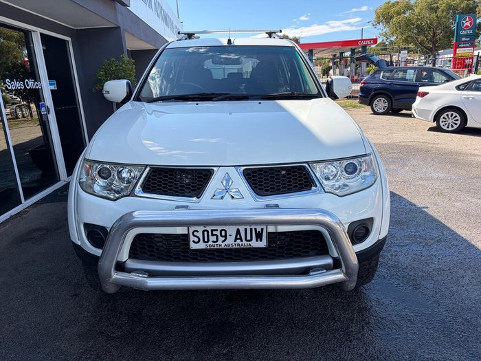 2012 Mitsubishi Challenger PB MY12 4X4 Dual Range White