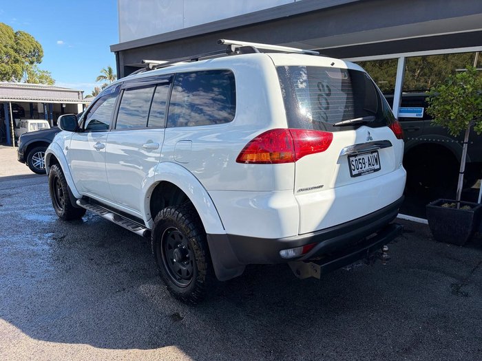 2012 Mitsubishi Challenger PB MY12 4X4 Dual Range White