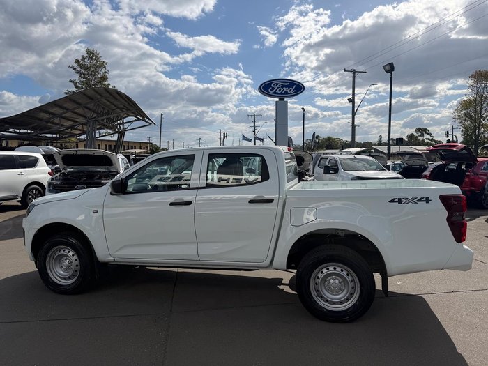 2025 Isuzu D-MAX SX MY24 4X4 Dual Range Mineral White