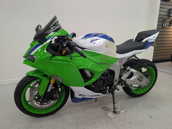 2024 Kawasaki NINJA ZX-6R 40TH ANNIVERSARY Green