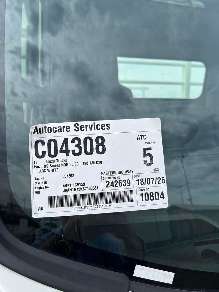 2025 Isuzu N Series NQR 88/80-190 AM D38