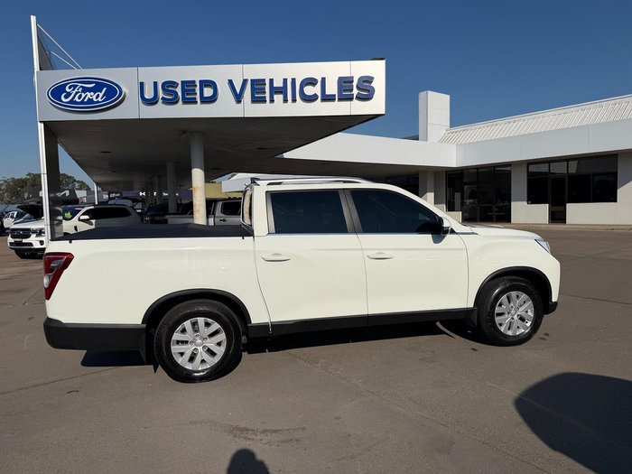 2025 KGM Musso ELX Q261 MY26 4X4 Dual Range Grand White