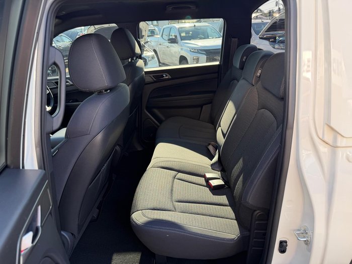 2025 KGM Musso ELX Q261 MY26 4X4 Dual Range Grand White