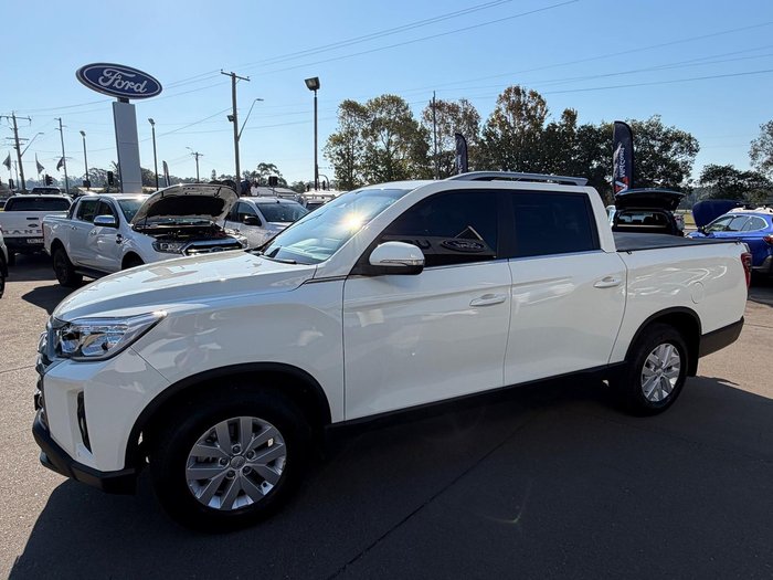 2025 KGM Musso ELX Q261 MY26 4X4 Dual Range Grand White