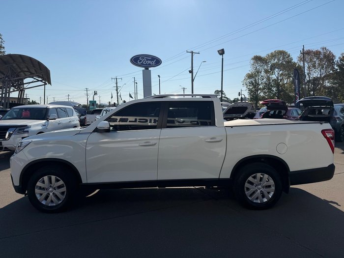 2025 KGM Musso ELX Q261 MY26 4X4 Dual Range Grand White