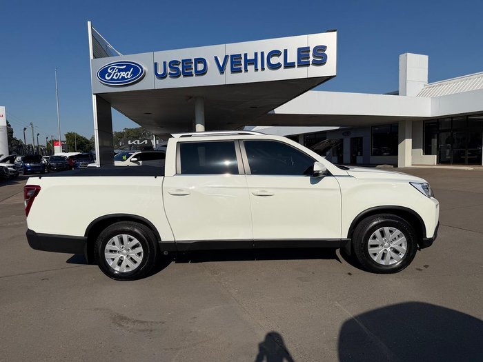 2025 KGM Musso ELX Q261 MY26 4X4 Dual Range Grand White