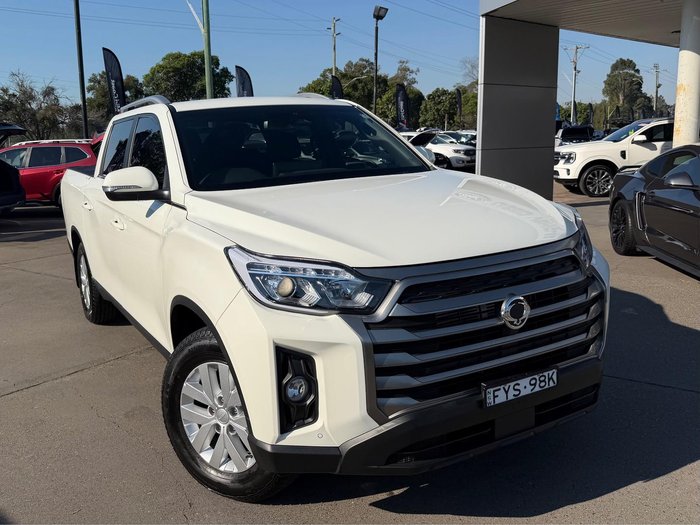 2025 KGM Musso ELX Q261 MY26 4X4 Dual Range Grand White