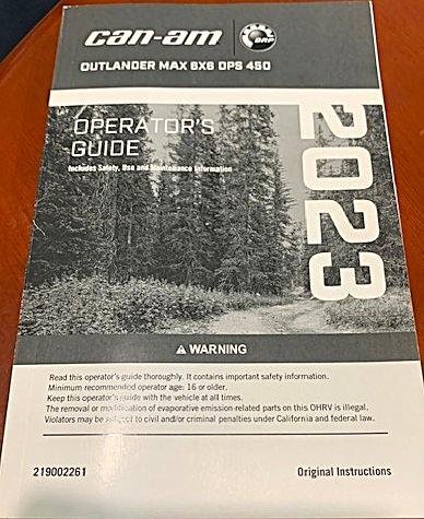 2023 CAN-AM Outlander Max 6x6 DPS 450