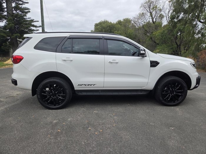 2021 Ford Everest Sport UA II MY21.25 4X4 Dual Range Arctic White