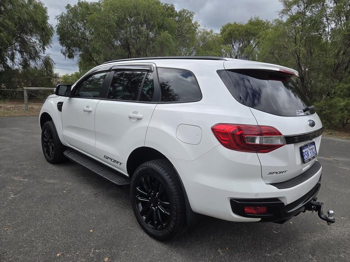2021 Ford Everest Sport UA II MY21.25 4X4 Dual Range Arctic White