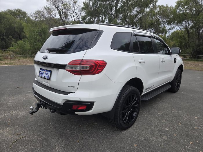 2021 Ford Everest Sport UA II MY21.25 4X4 Dual Range Arctic White